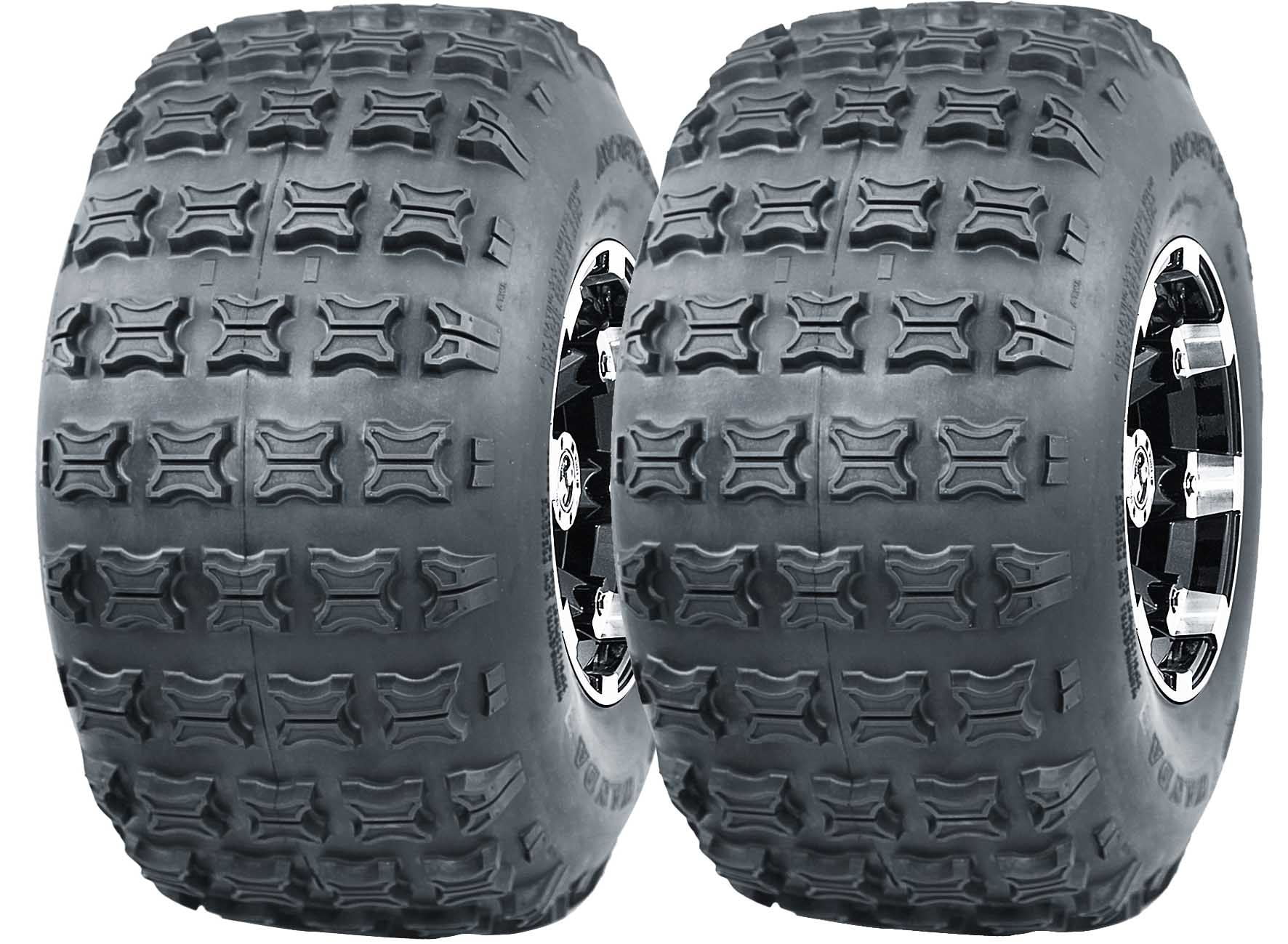 2 WANDA ATV tires 18x9.5-8 18x9.5x8 Alphasport Kolt/Cobra 90 rear 