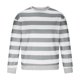 thumbnail image 4 of pstuiky manga larga para hombre, Blusas y camisas casuales de manga larga con cuello redondo y rayas en bloques de color para hombre salir tops l, 4 of 7