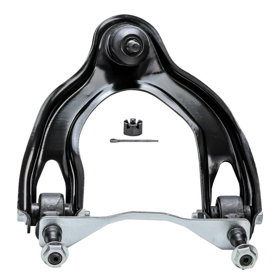 Detroit Axle - Front Left Upper Control Arm for 92-95 Honda Civic 1993-1997 Honda Civic Del Sol 1994-2001 Integra Driver Side Upper Control Arm w/Ball Joint Assembly Replacement