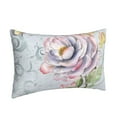 thumbnail image 2 of Haiem Pillowcase for Hair and Skin Queen - Vintage Rose Printed Soft Pillowcase with Envelope Closure-14"x20", 2 of 9