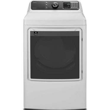Midea MLE45N3BWW 7.5 Cu. Ft. White Front Load Electric Dryer
