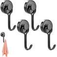 thumbnail image 1 of Magnético, Ganchos magnéticos, 5 piezas de gancho magnético para refrigerador, Gancho magnético, Gancho magnético potente, Imanes superfuertes con ganchos, Gancho magnético pesado, Gancho magnético, 1 of 5