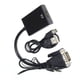 thumbnail image 4 of Adaptador convertidor VGA a cable con cable de audio 1080P de cobre libre de oxígeno para PC, portátil, TV, proyector, HDTV (negro), 4 of 5