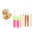 thumbnail image 3 of Dreadlock Crochet Hook Hair Set, Easy To Use Latch Hook Dreadlocks Tool Specially Designed  For Hair Styling, 3 of 8