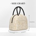 thumbnail image 2 of Fotbe Plant Pattern Lunch Bag , Insulated Lunch Box, Small Leakproof Cooler Food Lunch Containers Reusable Lunch Tote Bags, 2 of 6