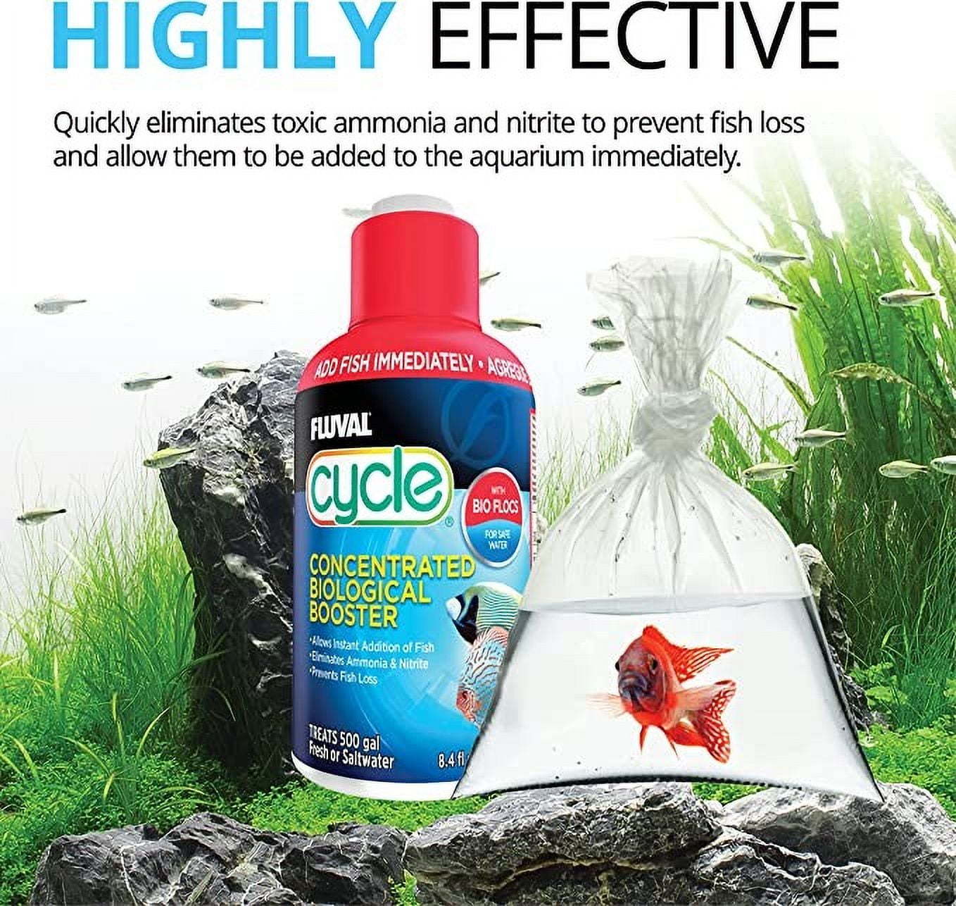Fluval Biological Enhancer/Booster for Aquariums, 16.9 ounce - Walmart.com, image size:1358x1286