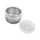 thumbnail image 3 of Tarro para lavar aceite de reloj con colador de malla de acero inoxidable con tapa, portátil y fácil de usar. M, 3 of 9