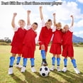 thumbnail image 3 of Espinilleras de fútbol, espinilleras con tobillera, espinilleras para adultos y niños, duraderas, ligeras, espinilleras, tobilleras de fútbol para niños,11 Feliz Sencillez, 3 of 5