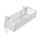 thumbnail image 4 of Cesta de almacenamiento colgante para mesita de noche sobre estante organizador Cesta de almacenamiento colgante para dormitorio Blanco A, 4 of 9