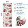 thumbnail image 2 of Pioneer Flower Floral Print Pattern Hot Yoga Mat Towel Non Slip for Hot Yoga - Quick-Drying Yoga Mat Cover with 4 Corner Pockets with Travel Bag - Hot Yoga Towel Non Slip 70"x26", 2 of 6