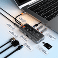 thumbnail image 4 of 10-in-1 USB Type-C Docking Station Multi-Function Fast Charging Station Gigabit Docking Station, 4 of 7