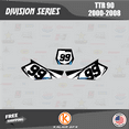 thumbnail image 4 of Kalair GFX Graphics Kit for Yamaha TTR90 (2000-2008) Division Series, 4 of 5