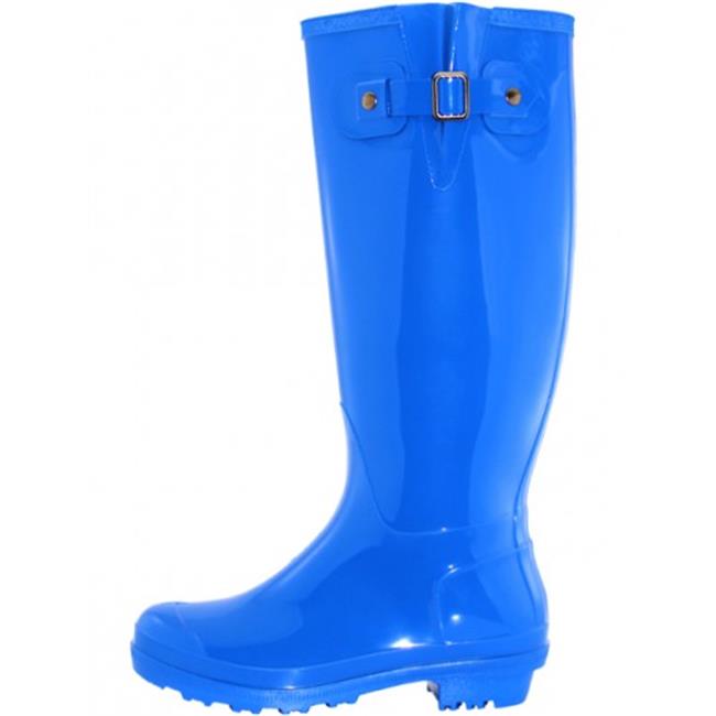 Women Wide Calf Solid Rain Boots\u0026#44 