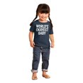 thumbnail image 4 of World's Okayest Baby Hilarious Toddler Boy Girl T Shirt Infant Toddler Brisco Brands 2T, 4 of 6