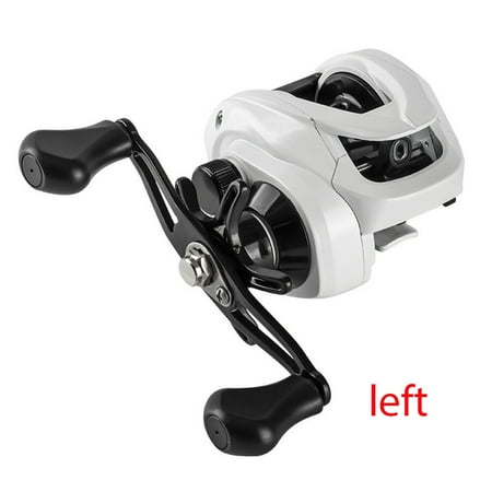 AW200 Fishing Baitcasting Reel 6.3 :1 Gear Ratio Salt/Freshwater Left / Right US