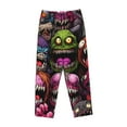 thumbnail image 4 of Balery Monstrous Cartoon Characters print Women's Pajama Pants,Ultra Lightweight Pjs,Lounge Pant-, 4 of 9