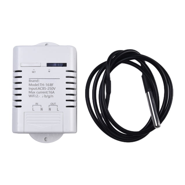 thermostat Intelligent RF433 16A 3000W avec Surveillance de la Consommation d'Énergie eWelink