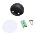 thumbnail image 2 of Door Stoppers, Self Adhesive Floor Door Stops No Drill White Door Stopper for Bottom of Door with Rubber Bumper Wall Protector, Dome Shaped, 2 of 6