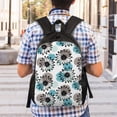 thumbnail image 2 of Easygd Watercolor Sunflower Versatile and Stylish Backpack: Comfort, Storage, and Durability for College,Work, Travel, and Everyday Use, 2 of 8
