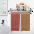 thumbnail image 2 of Toallero para BañO, Toalleros de BañO de Pared, Toalleros de BañO de Pared Acero Inoxidable, Estante de baño Estante de Almacenamiento, para BañOs en Hogares y Hoteles(57.6 x 22.3 x 15.5 cm), 2 of 8