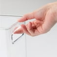 thumbnail image 3 of mDesign Tall Plastic Kitchen Food Storage Organizer Bin, Handles, 4 Pack - Clear, 3 of 8