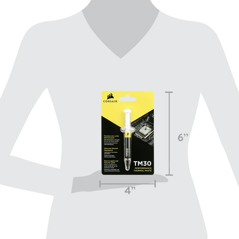 Corsair TM30 Performance PC Thermal Paste - Ultra-Low Thermal