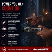 Ready America 72-Hour 2-Person Emergency Survival Backpack Kit with Food, Water, First Aid, Power Station, Shelter