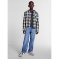 thumbnail image 2 of Weekend Academy Boys Hooded Cotton Flannel Shirt, Sizes 4-18, 2 of 5