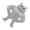 A, variant on Funny Muscle Cats Statue Muscular Cats Garden Figurines Sculpture Table Ornament for Desk Home Decors