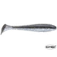 thumbnail image 4 of Keitech Fat Swing Impact 3.8'' Black Shad 6pk, 4 of 11