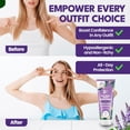 thumbnail image 4 of Violet Vibes Whole Body Women’s Deodorant, Invisible Cream, Aluminum Free, Lavender Vanilla, 3.4 fl oz Tube, 4 of 8