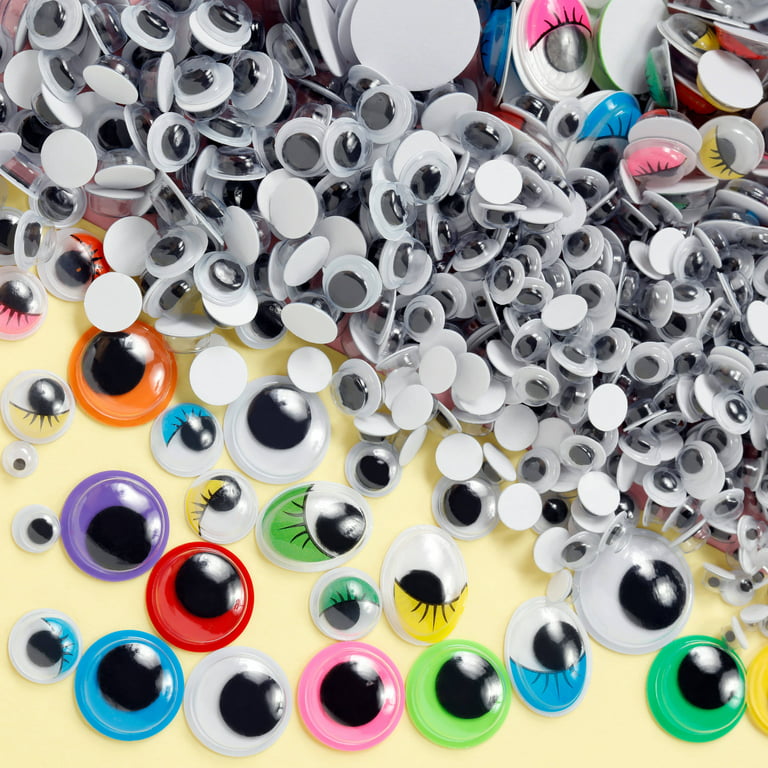 Incraftables Googly Eyes 1860 pcs (Self Adhesive) Set. Sticky Wiggle Eye  for DIY Arts & Crafts 