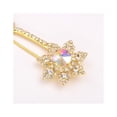 thumbnail image 2 of Brooch Pins Gold Strass Corsage Appliques Crystal Brooches for Women Decoration, 2 of 3
