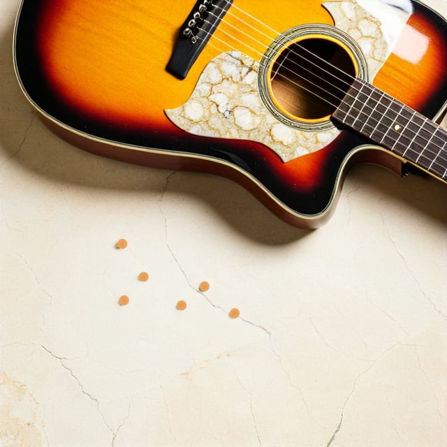 GOOHOCHY 36Ud Accesorios Para Bajo Y Guitarra Con Marcadores Acrílicos Para