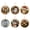Multicolor 1, variant on OADUKQ 6 Pack Diy Wood Ornaments, Decorative Party and Craft Accessory, Parties Gifts Crafts and Celebrations