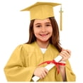 thumbnail image 2 of Kids Graduation Gown and Cap Set, Unisex Preschool Kindergarten Doctoral Robe with Pockets and 2026 Tassel for Girls Boys Zipper Ceremony Graduation Outfits 2-12Y Valentines Party Birthday Gifts, 2 of 7