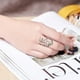 thumbnail image 2 of Anillo del árbol de la vida para mujer NQ plata de ley 925 ajustable con forma de árbol moderno, 2 of 4