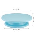 thumbnail image 1 of Cake Decorating Turntable  PP Material Cake Decorating Supplies Cake Decorating Tools Set, Revolving Stand Cake Turntable, For Dessert Shop Restaurant, 1 of 8