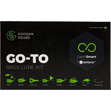 Catch Co Googan Squad CatchSmart Bundle Go-to Bass Fishing Kit