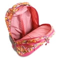 thumbnail image 5 of J World Girls Sundance 20" Rolling Backpack With Laptop Sleeve For School And Travel, Pink Paisley, 5 of 10