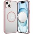 thumbnail image 4 of XPM for Samsung Galaxy S26 Phone Case, Magnetic Circle HQ Transparent Clear TPU Thick 2.0mm Frame Hybrid Shockproof Protector Cover for Samsung s26 (Pink), 4 of 8