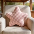 thumbnail image 6 of Star Shaped Plush Throw Pillow Soft Fabric Lumbar Support Cushion Decorative Accent Pillow for Sofa Bedroom Living Room, 6 of 7