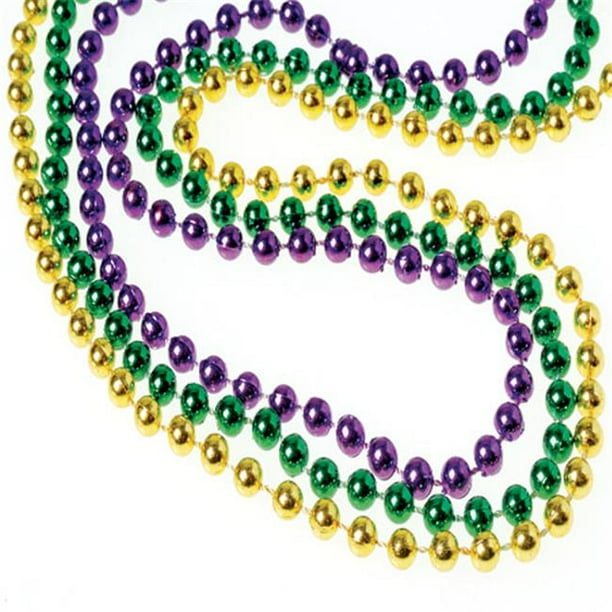 spiderman mardi gras bead necklace
