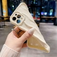 thumbnail image 2 of Water Ripple Pattern Case for iPhone 11 Pro Max Soft TPU Shockproof Camera Protective Back Cover for Women Girl Curly Wave Frame Phone Case for iPhone 11 Pro Max 6.5 Inch Silver, 2 of 12