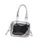 thumbnail image 4 of Bolso de hombro para mujer, elegante bolso de viaje, bolso de mano de gran capacidad para viajes al aire libre. Plata, 4 of 9