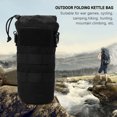 thumbnail image 4 of Bolsa táctica Molle para botella de agua portabotellas militar para viaje Likrtyny al aire libre hervidor de agua multifuncional portabotellas, 4 of 7