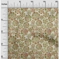 thumbnail image 2 of oneOone Polyester Spandex Olive Green Fabric Floral Sewing Fabric By The Yard Printed Diy Clothing Sewing Supplies 56 Inch Wide, 2 of 4