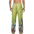 thumbnail image 3 of Summer Field Of Flowers Men's Pajama Pants Lightweight Sleepwear Bottom Lounge Pants, 3 of 6