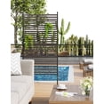 thumbnail image 2 of Outdoor Privacy Screen – Freestanding Decorative Panel – Waterproof & Durable – PE Coated Metal Frame – Garden & Patio – 90x180cm, 2 of 6