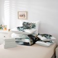 thumbnail image 6 of Manfei Nature Wolf 7pcs Queen Bedding,Rustic Wildlife Bedding Comforter Set Queen,White,Light Gray Reversible, 6 of 7